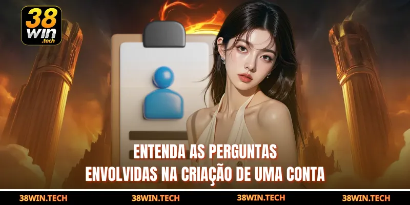Entenda as perguntas envolvidas na criação de uma conta